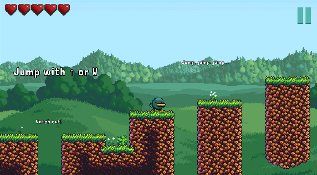 MisBorn Screenshot - Jumping platforms